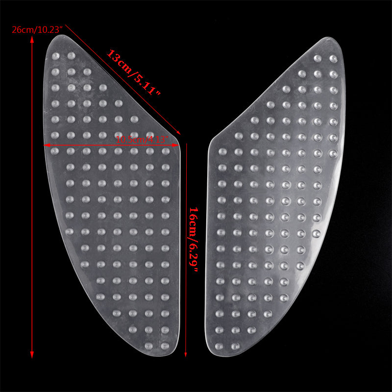 Tank Pad Trakcja Boczna osłona kolan gazowych 3M dla Kawasaki ZX 6R Z1000 Bk F