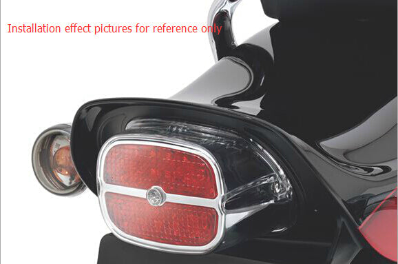 Rød LED baklys bremselyslampe for Harley Road King Glide Touring Generisk