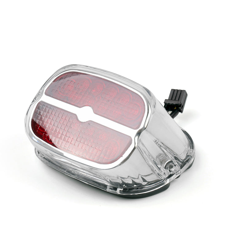 Röd LED bakljus bromsljuslampa för Harley Road King Glide Touring Generic