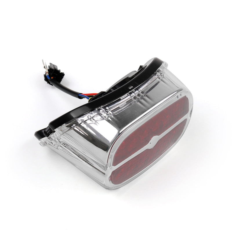 Luz trasera LED roja, lámpara de luz de freno para Harley Road King Glide Fatboy Touring Generic