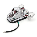 Motorrad-Schädel-Blinker-hintere Brems-Stopp-Rücklicht für Harley Generic