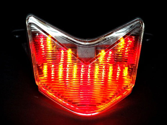 Kawasaki ZX-10R 2006-07 ZX-6R 636 Z 750S 2005-2006 Motorcykel LED-bakljus