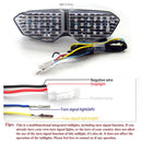 Intermitentes LED integrados para Yamaha YZF R6 03-05 R6S 06-09 XTZ1200 Transparente