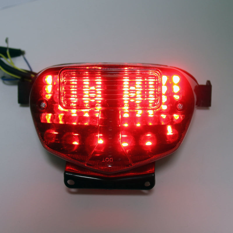 Zintegrowane tylne światło LED do Suzuki GSXR 600/750 (01-03) GSXR1000 (01-02) 2-kolorowe ogólne