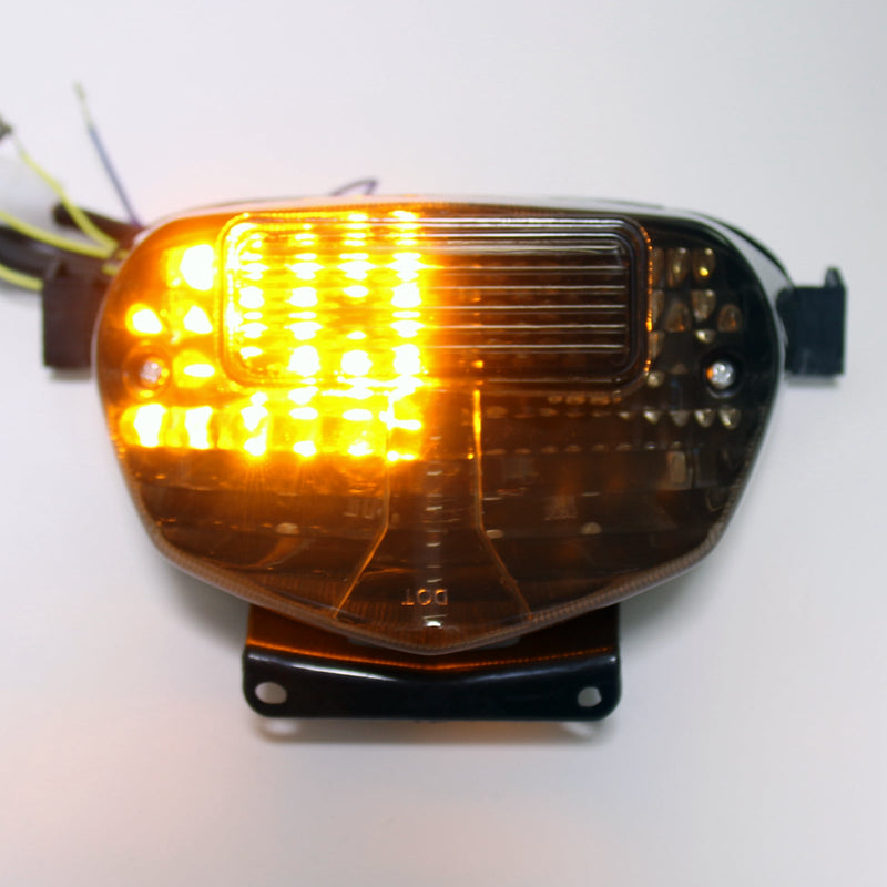 Lanterna traseira LED integrada para Suzuki GSXR 600/750 (00-03) GSXR1000 (01-02) 2 cores genérico