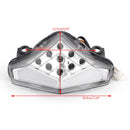 Integrovaný směrový LED zadního světla pro Kawasaki NINJA 400 650 ER-6N 2012-2016