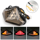 Integrovaný směrový LED zadního světla pro Kawasaki NINJA 400 650 ER-6N 2012-2016