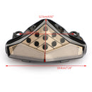 Integrovaný směrový LED zadního světla pro Kawasaki NINJA 400 650 ER-6N 2012-2016