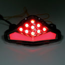 Integrovaný směrový LED zadního světla pro Kawasaki NINJA 400 650 ER-6N 2012-2016
