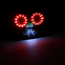 Motorrad-LED-Rücklicht, Bremsanzeige, Nummernschild, 12 V, 2 Farben, generisch