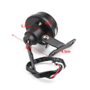 Luz de freno trasera con llama roja para Harley Cafe Racer Bobber, 2 colores genéricos