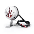 Luz de freno trasera con llama roja para Harley Cafe Racer Bobber, 2 colores genéricos