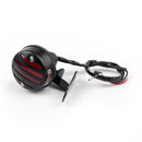 Kryt grilu Červené zadní světlo Brzdové světlo pro Harley Cafe Racer 2 Colors Generic