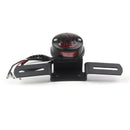 Płomień ognia tylne światło tylne błotnika światło hamowania dla Harley Cafe Racer Bobber, 2 kolory ogólne