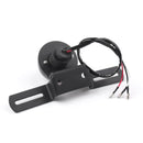 Płomień ognia tylne światło tylne błotnika światło hamowania dla Harley Cafe Racer Bobber, 2 kolory ogólne