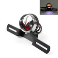 Flame Fire zadní blatník zadní brzdové světlo pro Harley Cafe Racer Bobber, 2 barvy Generic