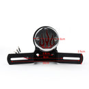 Płomień ognia tylne światło tylne błotnika światło hamowania dla Harley Cafe Racer Bobber, 2 kolory ogólne