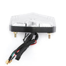 ABS Motorcykel LED Röd 12V Broms Stop Running Bakljus Lampa Universal Generisk