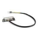 Motorrad 3 LED Nummernschild Bremskennzeichenbeleuchtung Mini Rücklicht Lampe Generic