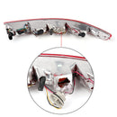 Venstre/højre Nedre baglygte Lygte bagkofanger med 4 pærer til Audi Q5 (2009-2015) Generisk