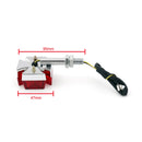 2 x Custom Red Maltese Cross LED směrová světla pro Harley Motocykl Generic