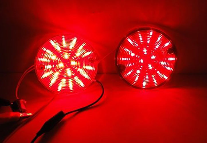 2x Harley Touring 1157 LED światła do jazdy dziennej kierunkowskazy DRL BAY15d żarówka ogólna