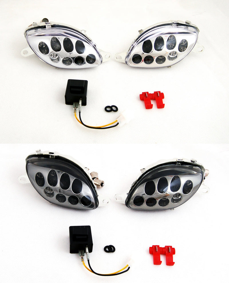 2x Harley Touring 1157 LED varselljus blinkers DRL BAY15d generisk glödlampa