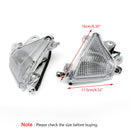 Indicadores frontais para lente Kawasaki ZX10R (04-2005) Genérico