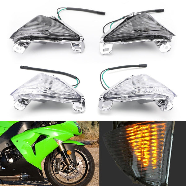 Fremre indikatorlinse for Kawasaki ZX14R ZX10R ZX636/ZX6R Ninja 650F Concours Generic