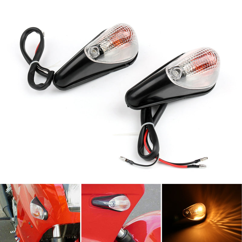 Front Turn Signals For Kawasaki Ninja EX 250 88-2007 2 Color