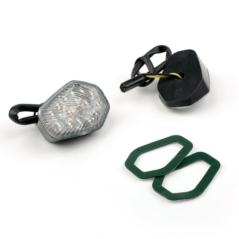 Infälld LED Euro-indikatorer för Suzuki GSXR 600 GSXR750 GSX-R1000 Generic