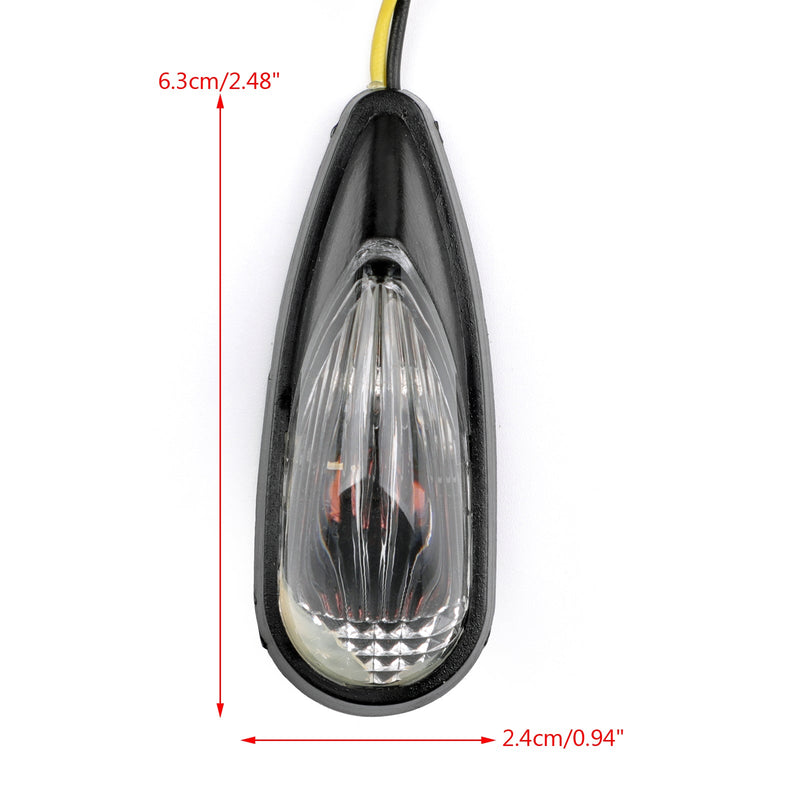 Uppoasennus LED Euro-takavilkut Honda CBR 600 900 929 1000 RR Genericille