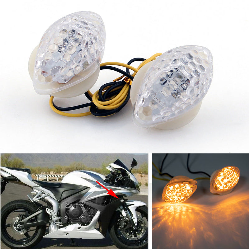 Honda CBR 600/1000RR F4/i CBR 900/929/919/954 LED-indikatorer for innfelt montering