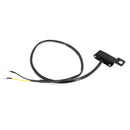 1 par de indicadores led universais para motocicleta, luz indicadora frontal genérica