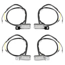 1 Pair Universal Motorcycle LED Front Turn Signal Lamp Indicator Light