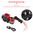 Impressora 3D MK8 Extrusora de ventilador turbo de polia de acionamento direto para CR-10 Ender3 12V/24V