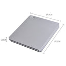 6x Blu Ray Burner USB Externo Super Slim BD DVD CD RW Disc Writer Movie Player