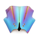 Windschutzscheibe für 125 200 390 Straßenfahrrad Windschutzscheibe Schwarz