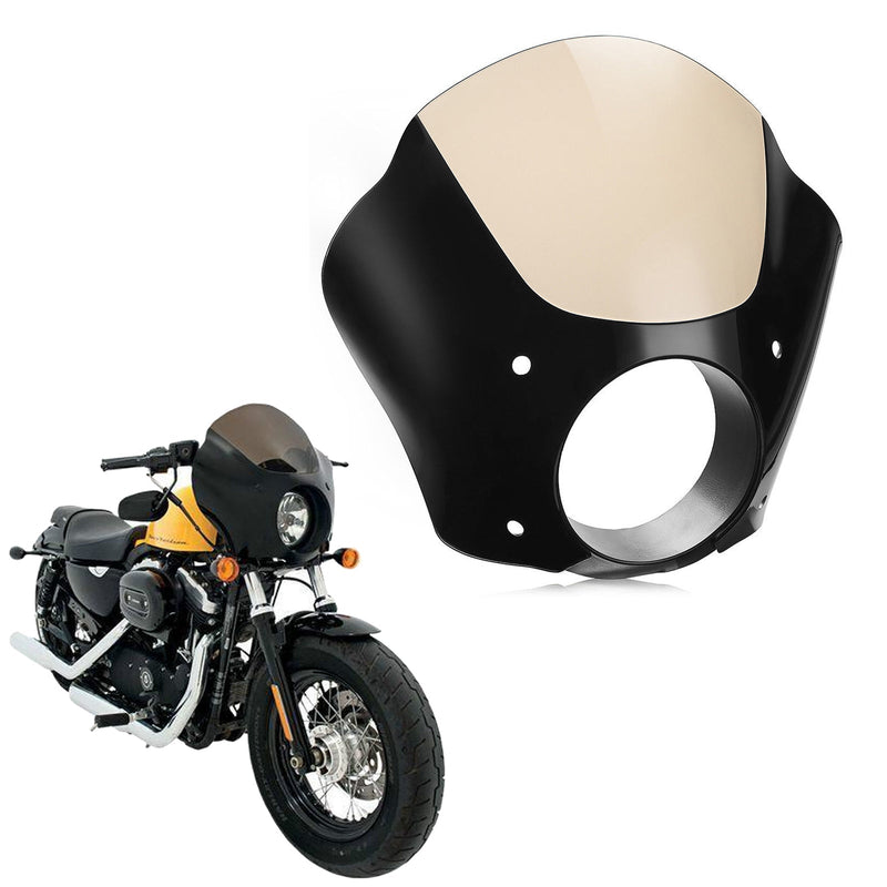 Windshield Cafe Racer Windscreen Fairing For Harley Sportster XL