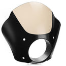 Parabrisas Cafe Racer Carenado de parabrisas para Harley Sportster XL 883 1200, 3 colores genéricos