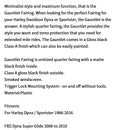 Parabrisas Cafe Racer Carenado de parabrisas para Harley Sportster XL 883 1200, 3 colores genéricos