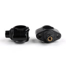 Accesorios de montaje para parabrisas Juego rápido de abrazaderas para manillar de 125 mm y 1 1/8 28 mm