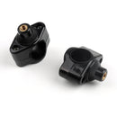 Accesorios de montaje para parabrisas Juego rápido de abrazaderas para manillar de 125 mm y 1 1/8 28 mm