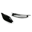2 x ABS plast sidovinge vindavvisare för Harley Davidson Touring FL 2014-2018 2 färger Generic