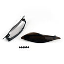 2 x ABS plast sidovinge vindavvisare för Harley Davidson Touring FL 2014-2018 2 färger Generic