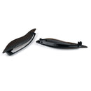 2 x ABS plast sidovinge vindavvisare för Harley Davidson Touring FL 2014-2018 2 färger Generic