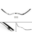 Performance Machine Black Windshield Trim For Harley (1998-2013) Road Glide FLTR, Black