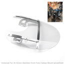 Pára-brisa de garfo abs para honda kawasaki harley suzuki yamaha genérico