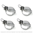 Pára-brisa de garfo abs para honda kawasaki harley suzuki yamaha genérico