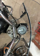 Pára-brisa de garfo abs para honda kawasaki harley suzuki yamaha genérico